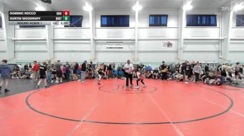 75 lbs Round Robin 1 - Dominic Rocco, Ohio Gold-MS vs Dustin Woodruff, Northern Elite-MS
