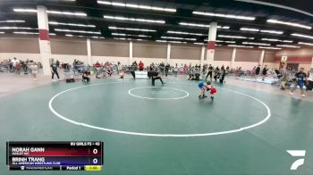 43 lbs Round 1 - Norah Gann, Haslet WC vs Brinh Trang, All American Wrestling Club