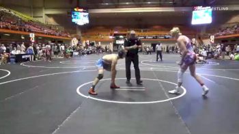 152 lbs Consolation - Jonah Gruenes, Minneota vs Cutter Jones, Williston Coyotes