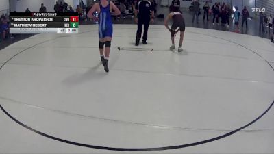 141 lbs Champ. Round 1 - Matthew Hebert, Nebraska vs Treyton Kropatsch, CWO
