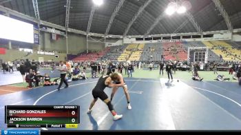 160 lbs Champ. Round 1 - Richard Gonzales, TX vs Jackson Barron, MN