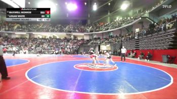 106-6A Champ. Round 1 - Maxwell Monroe, Brookwood vs Logan White, Richmond Hill HS
