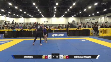 Jené Marie Grandmont vs Ainara Mota 2025 World IBJJF Jiu-Jitsu No-Gi Championship