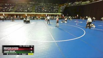 102 lbs Champ. Round 1 - Braxton Hummel, Viking Wrestling Club (IA) vs Chase Miller, Immortal Athletics WC