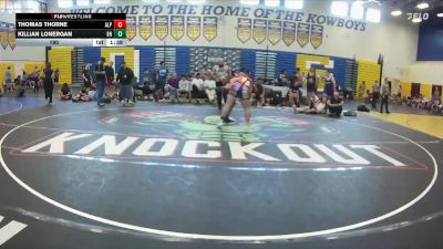 190 lbs Semis & Wb (16 Team) - Thomas Thorne, Alpha WC vs Killian Lonergan, Black Hive