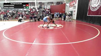 285 lbs Consi Of 8 #2 - Shawn Dozier, Christopher Columbus vs Ethan Turner, Charlotte Latin