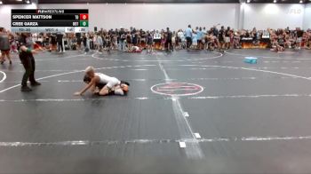68 lbs Round 2 (8 Team) - Cree Garza, Washington Dual Team vs Spencer Mattson, Team Dash