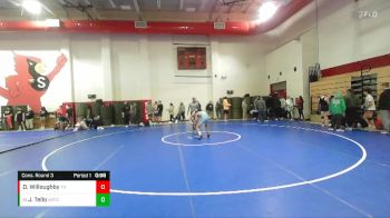 144 lbs Cons. Round 3 - Jonathan Tello, Perry Meridian vs Dakoda Willoughby, Red Hawk Wrestling Academy