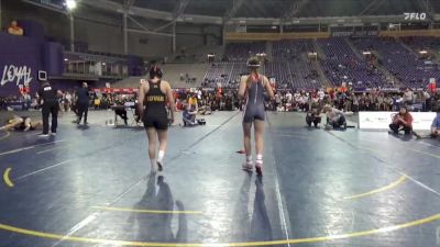 131 lbs Quarters & 1st Wb (16 Team) - Bella Williams, Iowa vs Bella Sowards, Sacred Heart