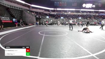 122 lbs Round Of 16 - Roman Gillespie, Frisco Wakeland High School vs Peyton Trosclair, Outlaws Wrestling Club