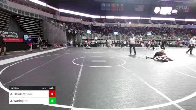 122 lbs Round Of 16 - Roman Gillespie, Frisco Wakeland High School vs Peyton Trosclair, Outlaws Wrestling Club