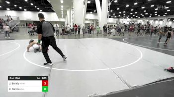 65 lbs Semifinal - Johnathan Bandy, Monster Garage vs Keith Garcia, Valley Wrestling Club