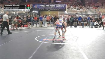 144 1A Cons. Round 1 - Dominick Mcgarry, The King`s Academy vs Jonathan Sawicky, Foundation Christian Academy