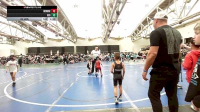 49 lbs Rr Rnd 6 - Leo Alojado, RedNose ES vs Brody Chaconas, Garden State Grapplers