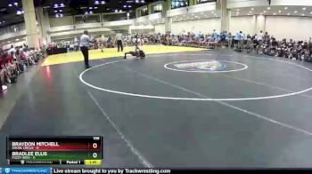 106 lbs Round 2 (8 Team) - Braydon Mitchell, Social Circle vs Bradlee Ellis, Fuzzy Bees