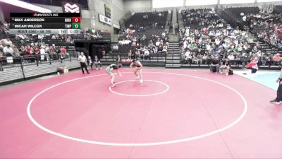 4A 190 lbs Cons. Semi - Max Anderson, Bear River vs Micah Wilcox, Timpanogos