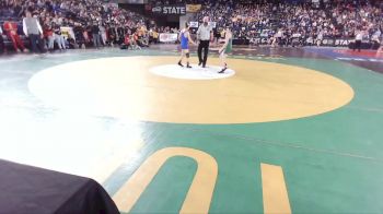 4A 106 lbs Cons. Round 1 - Sawyer Munson, Woodinville vs Colby Hill, Tahoma