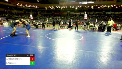 175 lbs Round Of 32 - Andrew Gesumaria, Pope John vs Lucas Tang, Sayreville