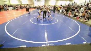 70 lbs Consi Of 4 - Maverick Stewart, Checotah Matcats vs Abel Vigil, Division Bell Wrestling