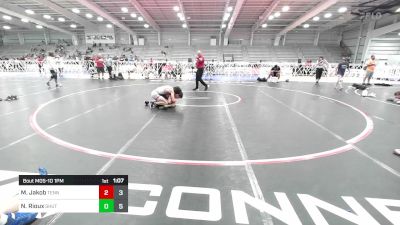 120 lbs Consi Of 4 - Mason Jakob, Tennessee Wrestling Academy vs Nate ...