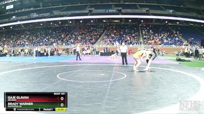 D3-190 lbs Cons. Semi - Brady Warner, Napoleon HS vs Gaje Glavan, Belding