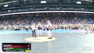 D3-175 lbs Cons. Semi - Mason Roth, Napoleon HS vs Zac Dykes, Armada HS