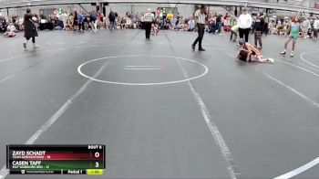 60 lbs Round 2 (6 Team) - Zayd Schadt, Team Germantown vs Casen Taff, Mat Warriors Red