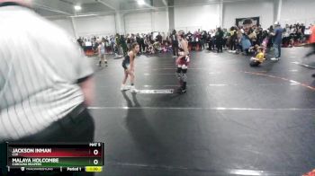 75 lbs Round 2 - Malaya Holcombe, Carolina Reapers vs Jackson Inman, C2X