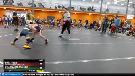 64 lbs Round 1 - Finn Moon, Team Bear Wrestling Club vs Mason Abercrombie, Hard Rock Rams