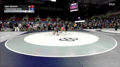125 lbs Champ. Rd Of 32 - Emily Bischoff, MO vs Martynique Davis, AZ