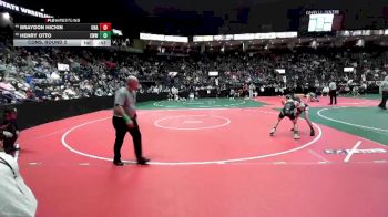 96 lbs Cons. Round 2 - Henry Otto, CWWA vs Braydon Hickin, Unattached