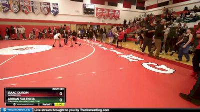 86 lbs Cons. Semi - Adrian Valencia, Toppenish USA Wrestling Club vs Isaac Durom, Washington