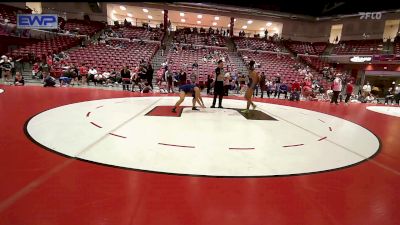 155 lbs Quarterfinal - Amitria McNack, Clinton High School Girls vs Kailanie Clarke, Stillwater High School Girls