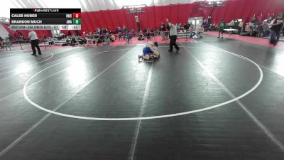 USA Junior Boys - 157 lbs Cons. Round 5 - Caleb Huber, Ringers Wrestling Club vs Brandon Much, Askren Wrestling Academy