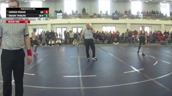 125 lbs Quarterfinal - Adrian Rosas, Adrian vs Brady Phelps, Wisconsin-Whitewater