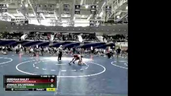 95 lbs Quarterfinal - Joshua Salvaterra, Dallas Middle School vs Jeremiah Bailey, American Dream Wrestling Club