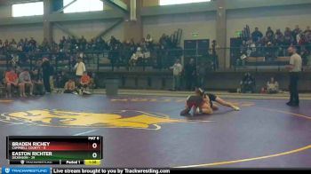 138 lbs Braden Richey, Campbell County vs Easton Richter, Dickinson