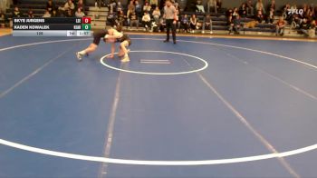 126 lbs Round 4 (16 Team) - Kaden Kowalek, Kearney vs Skye Jurgens, Lincoln Southeast