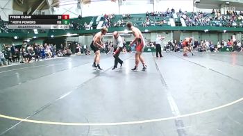 184 lbs Quarterfinal - Tyson Clear, Edinboro vs Roth Powers, Purdue