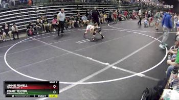 75 lbs Round 2 (6 Team) - Jimmie Fewell, Team Oregon vs Colby Yelton, Kansas Anacondas