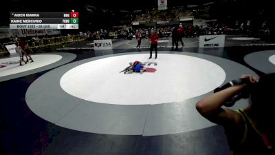 58 lbs Cons. Sub-semis - Aiden Ibarra, Marvel Wrestling Academy vs Kaine Mercurio, Peterson Grapplers Wrestling Club