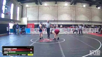 Champ. Round 1 - Anna Bozanic, Liberty vs Destiney Lopez, Bell Gardens