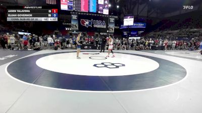 106 lbs Cons. Sub-rd Of 32 - Aiden Talavera, CA vs Elijah Governor, WA