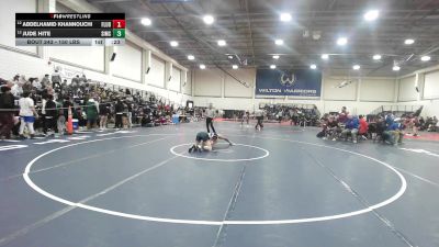 150 lbs Consi Of 8 #1 - Abdelhamid Khannouchi, Fairfield Ludlowe vs Jude Hite, Simsbury