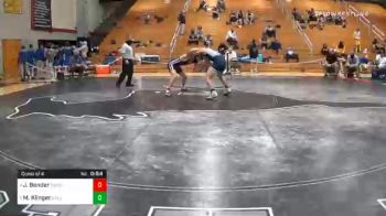 172 lbs Consolation - Jack Bender, Susquehannock vs Michael Klinger, Dallastown