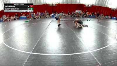 126 lbs Quarters & Wb (16 Team) - Kruz Kresal, Mille Lacs vs Elliott Gnewuch, Xavier-Cedar Rapids A