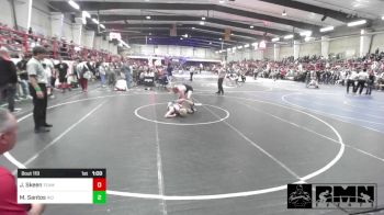 126 lbs Round Of 16 - Jaysen Skeen, Team Grand Valley Elite vs Max Santos, Rio Rancho