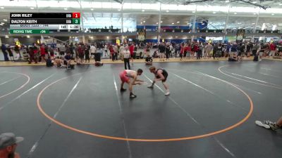 144 lbs Champ. Round 4 - John Riley, Unattached vs Dalton Keith, Unattached