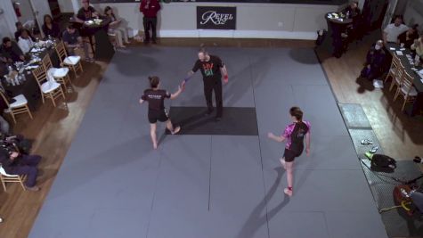 Nicole Mathew vs Raquel Rohrbach 2022 Hudson Valley Grappling Invitational #3