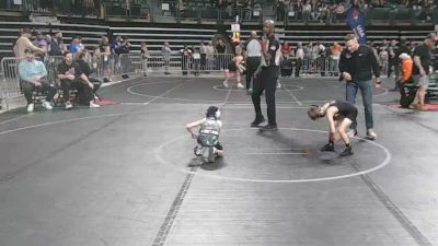 50 lbs Round Of 16 - Luke Black, Cunliffe?s Corner vs Luke Williams, Centurion
